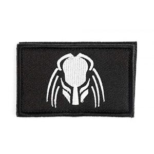 Antrix Airsoft Morale Patch 1 Antrix Tactical Patch for Predator Hook and Loop Fastener Movie Military Applique Emblem Patch -3.15"x2"