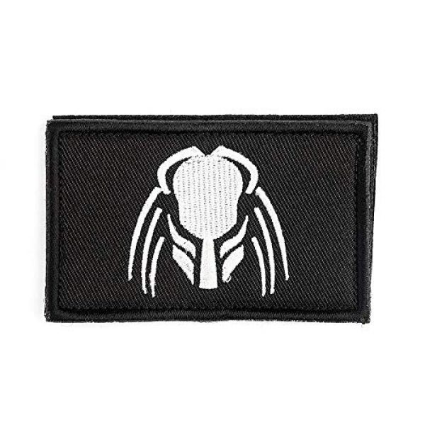 Antrix Airsoft Morale Patch 1 Antrix Tactical Patch for Predator Hook and Loop Fastener Movie Military Applique Emblem Patch -3.15"x2"