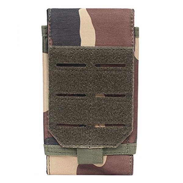 BREEZEY Tactical Pouch 6 BREEZEY 600D Molle Pouch EDC Tools Waterproof Pouch Outdoor Accessory Bag Water-Resistant EDC Pouch