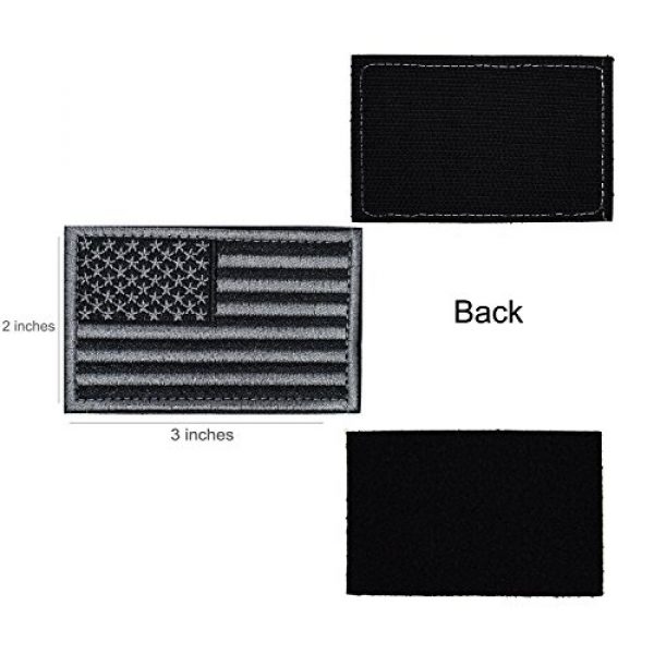 CREATOR Airsoft Morale Patch 3 CREATOR Tactical USA Flag Patch American Flag US United States of America Military Uniform Emblem Patches