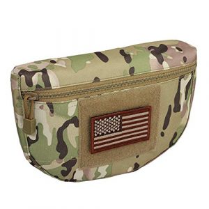 WYNEX Tactical Pouch 1 WYNEX Tactical Dump Drop Pouch, Armor Carrier Drop Pouch Hunting EDC Utility Bag Combat Gear Airsoft Skirmish for AVS JPC CPC AVS Tactical Vest Include U.S Patch