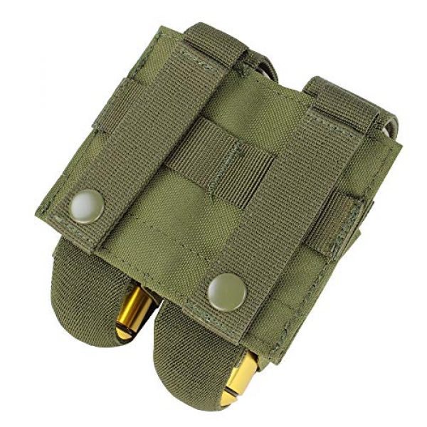 Condor Tactical Pouch 3 Condor Double 40mm Grenade Pouch Black MA13-002 MOLLE PALS