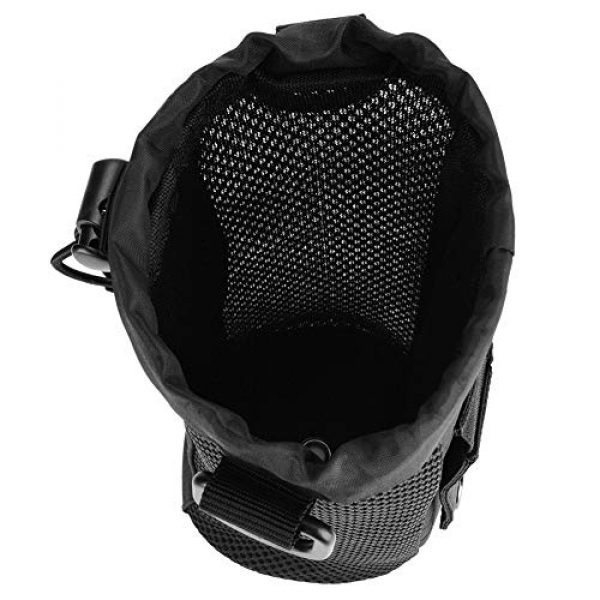 Alomejor Tactical Pouch 5 Alomejor Water Bottle Pouch Sport Water Bottle Kettle Bag with Adjustable Shoulder Strap for Camping Hiking Running