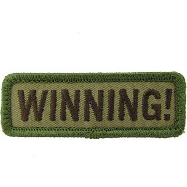 Mil-Spec Monkey Airsoft Morale Patch 1 Winning! Morale Patch (Multicam (Arid))