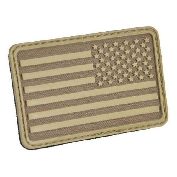 HAZARD 4 Airsoft Morale Patch 1 HAZARD 4 USA Flag (Right Arm) Rubber Patch (R)