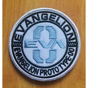 Embroidered Patch Airsoft Morale Patch 1 EVA Type-0 Neon Genesis Evangelion 3D Tactical Patch Military Embroidered Morale Tags Badge Embroidered Patch DIY Applique Shoulder Patch Embroidery Gift Patch