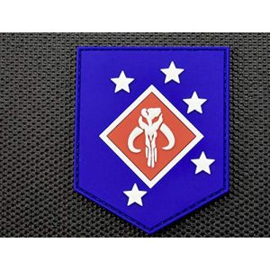 BritKitUSA Airsoft Morale Patch 1 BritKitUSA Mandalorian Raider 3D PVC Morale Patch