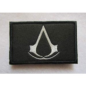 Embroidered Patch Airsoft Morale Patch 1 Assassin's Creed 3D Tactical Patch Military Embroidered Morale Tags Badge Embroidered Patch DIY Applique Shoulder Patch Embroidery Gift Patch