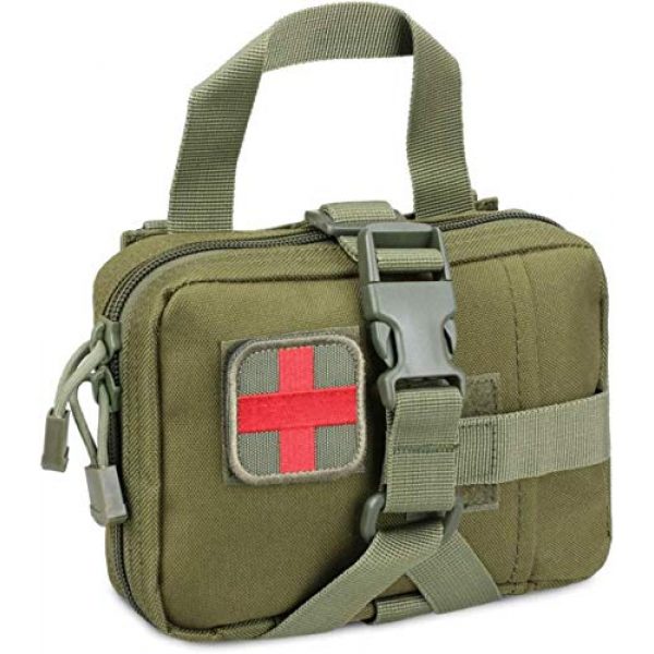 ACOMOO Tactical Pouch 1 ACOMOO Tactical Pouch Tear-Proof Molle Medical Pouch Tearable First Aid Kit, Emergency Bag for Outdoor Hiking