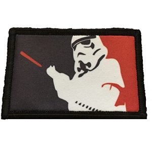 RedheadedTshirts Airsoft Morale Patch 1 Star Wars Professional Stormtrooper Morale Patch. 2x3" Hook and Loop Patch. Made in The USA