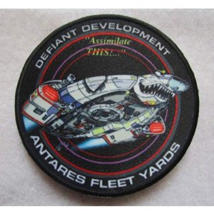 Embroidered Patch Airsoft Morale Patch 1 S-Tar Trek Original Series Starfleet 3D Tactical Patch Military Embroidered Morale Tags Badge Embroidered Patch DIY Applique Shoulder Patch Embroidery Gift Patch