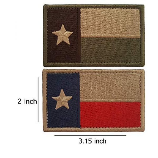 Lightbird Airsoft Morale Patch 4 Lightbird 6 PCS Come and Take It & Texas State Flag Tactical Patches, High Density Embroidered Military Morale Decorative Patch