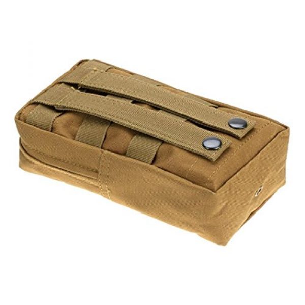 Bluelans Tactical Pouch 2 Bluelans Molle Pouches - Compact Water-resistant Multi-purpose Tactical EDC Utility Gadget Gear Hanging Waist Bag Pouch