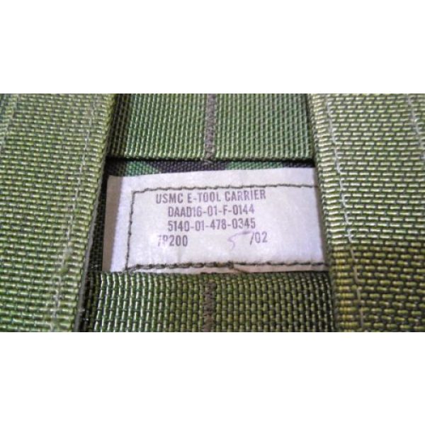 MOLLE II Tactical Pouch 3 G.I. USMC Woodland Camouflage E-Tool Carrier/Pouch