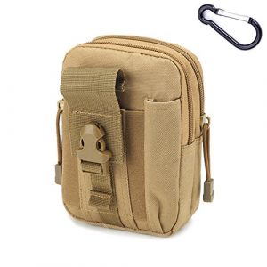 Mcdobexy Tactical Pouch 1 Mcdobexy Unisex Tactical Molle EDC Pouch with Carabiner