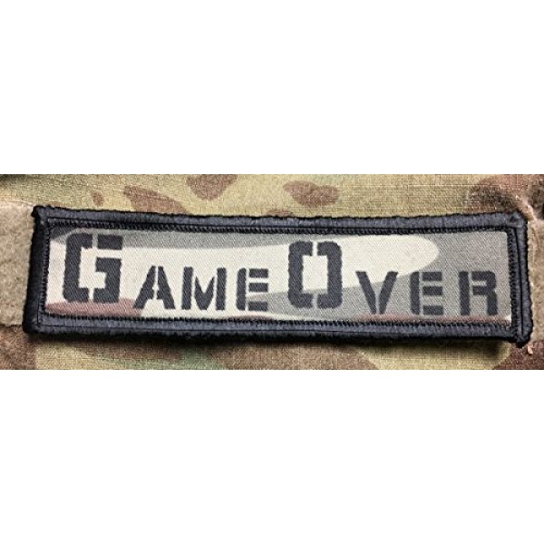 RedheadedTshirts Airsoft Morale Patch 2 1x4 Aliens Movie Game Over Morale Patch.