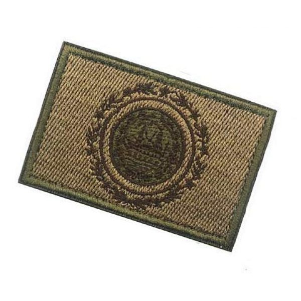 Embroidery Patch Airsoft Morale Patch 3 US New Hampshire State Flag Military Hook Loop Tactics Morale Embroidered Patch