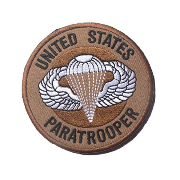 Zhikang68 Airsoft Morale Patch 6 US Air Force Patch USAF Emblem United States Paratrooper Tactical America Military Embroidered Morale Badges Applique for Coat Jacket Gear Cap Hat Backpack (Set 9)
