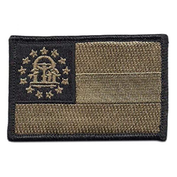 Gadsden and Culpeper Airsoft Morale Patch 1 Tactical State Patch - Georgia
