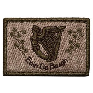 Gadsden and Culpeper Airsoft Morale Patch 1 Erin Go Bragh Tactical Morale Patch - 2" x 3" Multitan