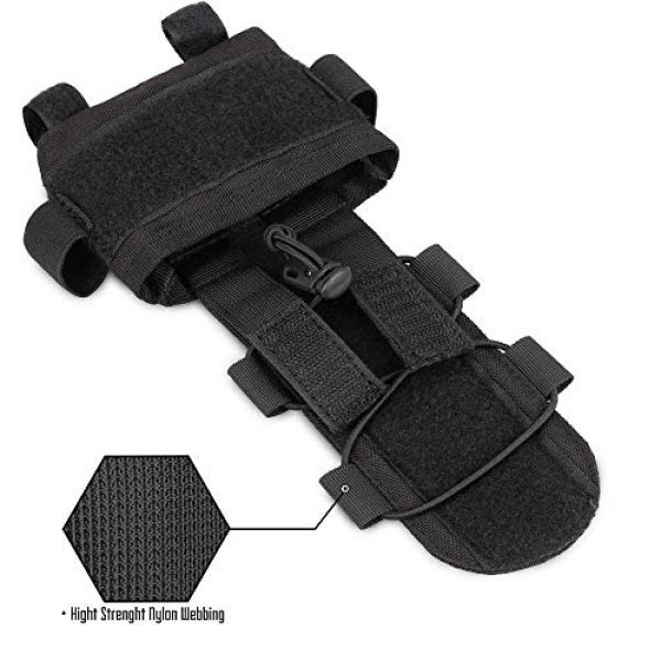 Gexgune Tactical Pouch 5 Gexgune Tactical MK2 Helmet Battery Case Helmet Accessory Bag Multifunction Balance Weight Bag for Fast Helmet Military Battery Pouch