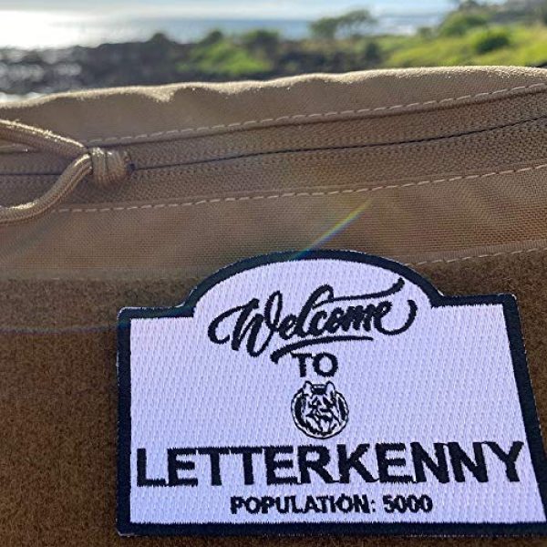 Violent Little Machine Shop Airsoft Morale Patch 5 Violent Little Machine Shop 'Welcome To Letterkenny' Embroidered Morale Patch