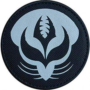 Embroidery Patch Airsoft Morale Patch 1 SCP Foundation Special Containment Procedures Foundation SCP Mobile Task Forces Theta-4 Gardeners" Military Hook Loop Tactics Morale Reflective Patch