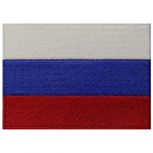 EmbTao Airsoft Morale Patch 1 Russia Flag Embroidered Emblem Russian Federation Iron On Sew On National Patch