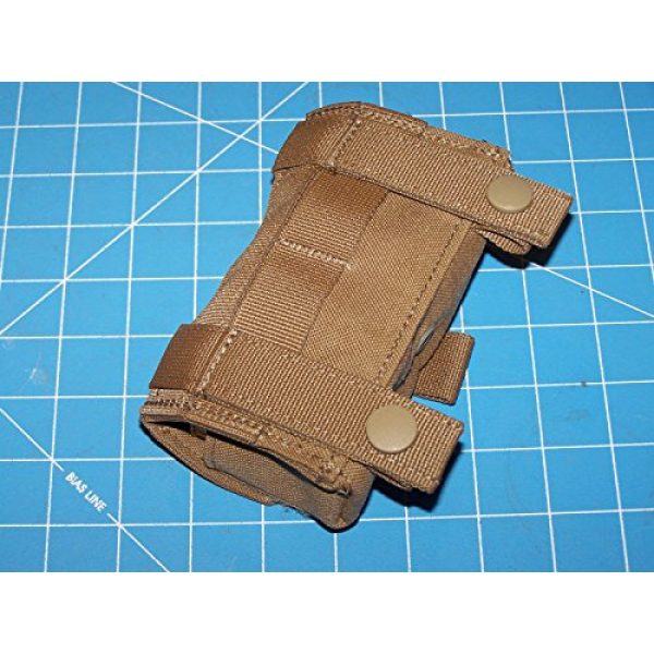 12 Gage Ammo Pouch Tactical Pouch 5 Shotgun 12 Gage Ammo Pouch Military USMC MOLLE FSBE Coyote w P38
