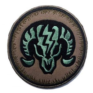 Tactical Embroidery Patch Airsoft Morale Patch 1 Bioshock Tactical Embroidery Patch Hook & Loop Morale Patch Military Patch for Clothing Accessory Backpack Armband (color4)