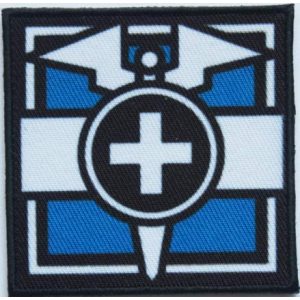 Tactical Embroidery Patch Airsoft Morale Patch 1 Rainbow Six Operator Doc Embroidery Patch Military Tactical Morale Patch Badges Emblem Applique Hook Patches for Clothes Backpack Accessories
