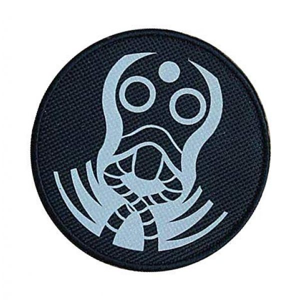 Embroidery Patch Airsoft Morale Patch 3 SCP Foundation Special Containment Procedures Foundation SCP Mobile Task Forces Zeta-9 Mole Rats" Military Hook Loop Tactics Morale Reflective Patch