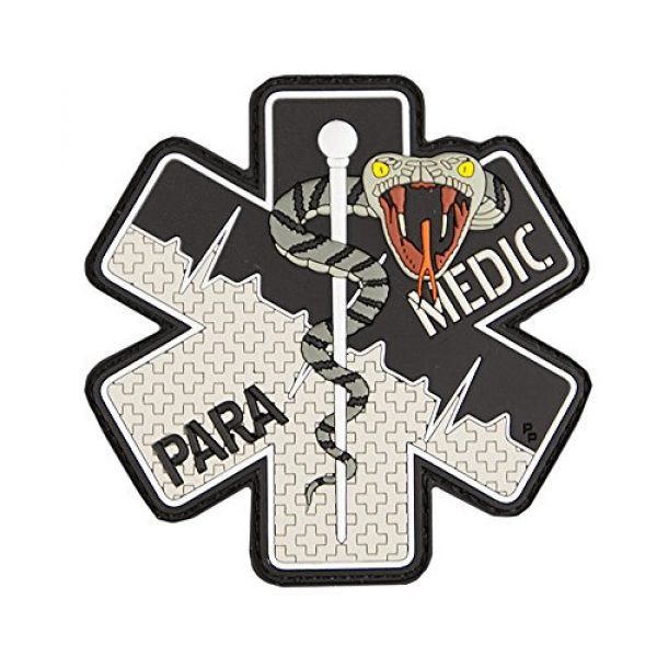 Patch Panel Airsoft Morale Patch 1 Patch Panel Paramedic Morale Patch with Hook and Loop Backing