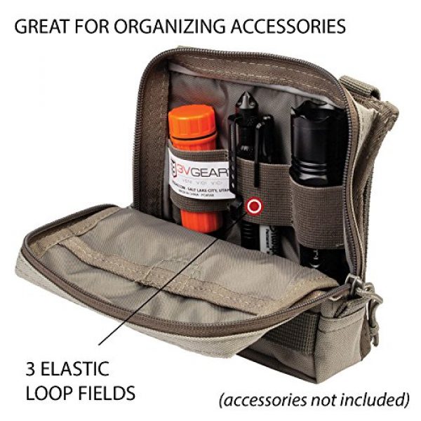 3V Gear Tactical Pouch 4 3V Gear Modular MOLLE Utility Pouch