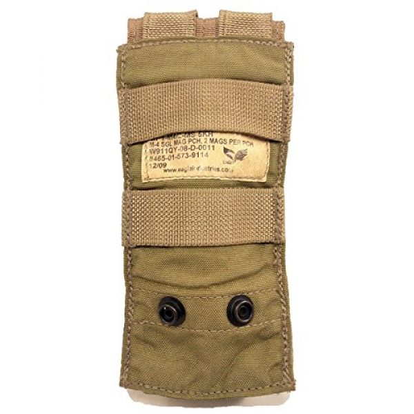 Eagle Industries Tactical Pouch 4 Eagle Industries Good M4 AR15 Single Double 2X Mag Pouch Khaki 5KH MARSOC SOCOM