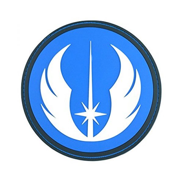Patch Panel Airsoft Morale Patch 1 Patch Panel Jedi Order Morale Patch Hook Back by