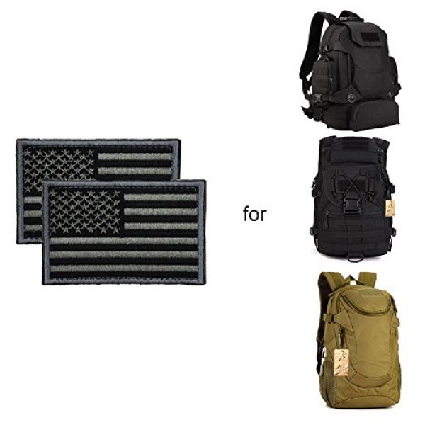 CREATOR Airsoft Morale Patch 5 CREATOR Tactical USA Flag Patch American Flag US United States of America Military Uniform Emblem Patches