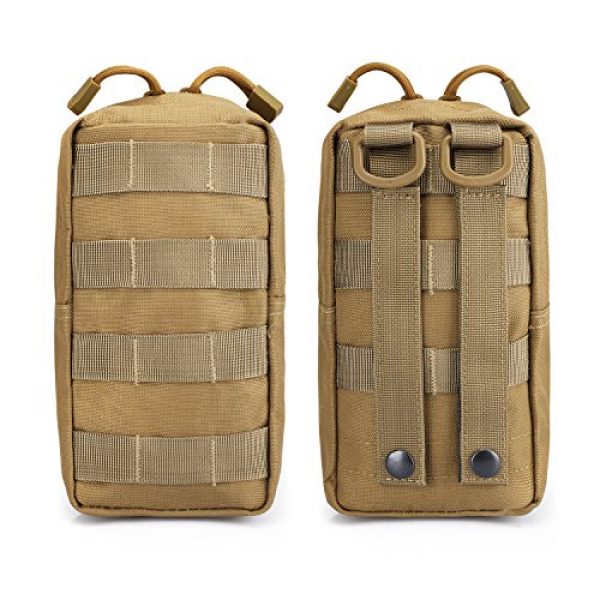 G4Free Tactical Pouch 2 G4Free 2 Pack Tactical Molle Pouches EDC Waist Bag Pack Small Gear Gadget for Vest