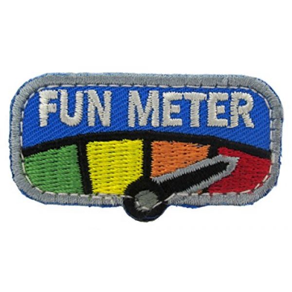 Milspec Airsoft Morale Patch 1 MilSpec Monkey Fun Meter Morale Patch (Full Color)