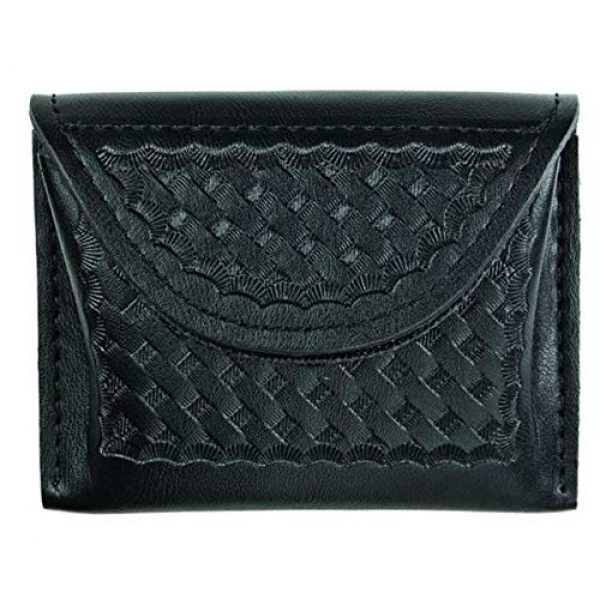 HERO'S PRIDE DUTY GEAR Tactical Pouch 1 Air-Tek Glove Pouch For Duty Belts - 6 Glove Capacity - Basketweave Finish