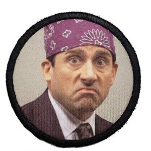RedheadedTshirts Airsoft Morale Patch 1 The Office Prison Mike Morale Patch. Perfect for Your Tactical Military Army Gear, Backpack, Operator Baseball Cap, Plate Carrier or Vest. 2x3" Hook Patch. Made in The USA