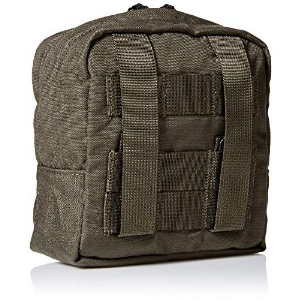 LBX TACTICAL Tactical Pouch 2 LBX TACTICAL Utility Pouch, Mas Grey, Medium