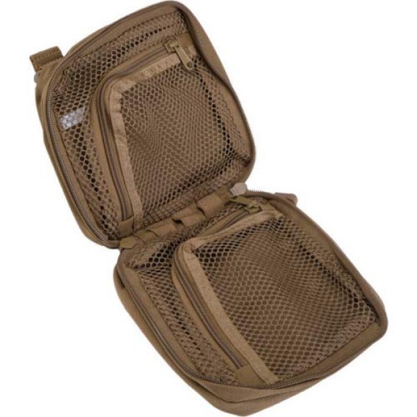 5.11 Tactical Pouch 6 5.11 Tactical 6" x 6" Multi-Compartment Mesh Pockets Medical Pouch, YKK Zipper, Style 58715