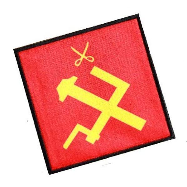 Fine Print Patch Airsoft Morale Patch 2 Japan Anime Girls und Panzer Hook Loop Tactics Morale Printed Patch