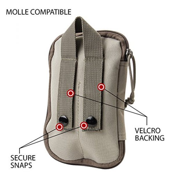 3V Gear Tactical Pouch 4 3V Gear MOLLE Pocket Organizer