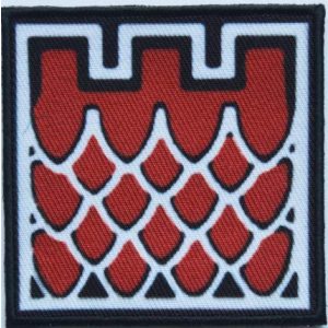 Tactical Embroidery Patch Airsoft Morale Patch 1 Rainbow Six Operator Castle Embroidery Patch Military Tactical Morale Patch Badges Emblem Applique Hook Patches for Clothes Backpack Accessories