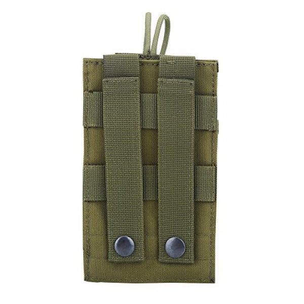 Dilwe Tactical Pouch 6 Dilwe Radio Pouch, Nylon Portable Two Way Radios Walkies Talkies Holster Tactical Accessory