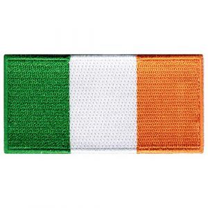 Cypress Collectibles Embroidered Patches Airsoft Morale Patch 1 Republic of Ireland Flag Embroidered Patch Irish Iron-On National Emblem