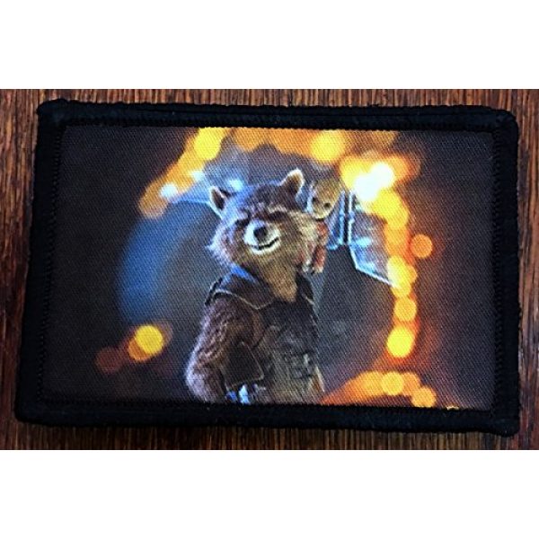RedheadedTshirts Airsoft Morale Patch 2 Guardians of the Galaxy Rocket and Baby Groot Morale Patch. Perfect for your Tactical Military Army Gear, Backpack, Operator Baseball Cap, Plate Carrier or Vest. 2x3" Patch. Made in the USA