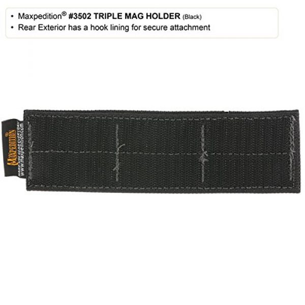 Maxpedition Tactical Pouch 5 Maxpedition Triple Mag Holder Blk
